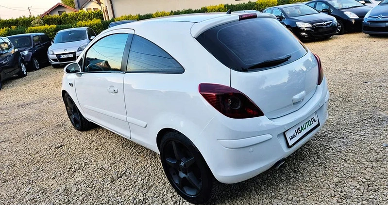 Opel Corsa cena 9999 przebieg: 214000, rok produkcji 2008 z Knyszyn małe 596